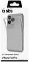 SBS TESKINIP1461PT - Soft case - Krasbestendig - Transparant