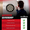 WINDSOR Knight 3 - Dartbord - Sisal - Inclusief 6 dartpijlen