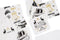 Giftmas Kerstkaarten - Wenskaarten - 52 Stuks - Met Enveloppen en Stickers - Nieuwjaarskaarten - 10x10cm