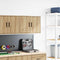 vidaXL - Garage - wandkast - bewerkt - hout - ambachtelijk - eiken