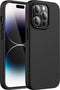 Podec iPhone 14 Pro - Telefoonhoesje - Krasbestendig - Zwart