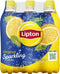 Lipton Ice Tea Orginal Sparkling - Verfrissende Zwarte Ijsthee - Bruisend - Met Thee-extract - Frisdrank - 50 cl - 24 Flesjes - 4 x 6 Voordeelverpakking