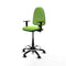 Piqueras y Crespo B1D01RF - Bureaustoel - Hoogteverstelbaar met armleuning - Pistache