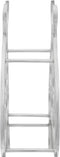 vidaXL - Wijnrek - Zilver - 38 - x - 33 - x - 13 - cm - in - Aluminium