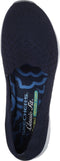 Skechers Seager - Stat Dames Instappers - Air-Cooled Memory Foam - Navy - Maat 38