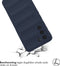 imoshion Hoesje - Geschikt voor Samsung Galaxy S21 FE - EasyGrip Backcover - Donkerblauw