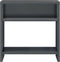 vidaXL - Nachtkastjes - 2 - st - 40x30x40 - cm - bewerkt - hout - grijs