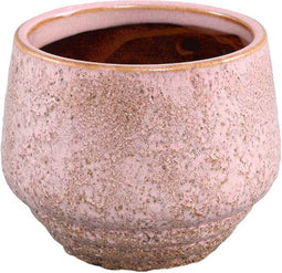 PTMD Merty Ronde Bloempot - H11 x Ø13,5 cm - Keramiek - Roze