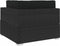 vidaXL - Hoekbank - 1 - st - met - kussens - poly - rattan - bruin