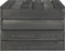 vidaXL - Tuintafel - pallet - massief - grenenhout - donkergrijs