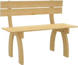 vidaXL - Tuinbank - 150 - cm - geïmpregneerd - grenenhout