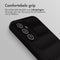 imoshion Hoesje Geschikt voor Samsung Galaxy A54 (5G) Hoesje Siliconen - imoshion EasyGrip Backcover - Zwart