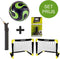 Voetbaldoel set 55X44X44 cm inclusief startersset