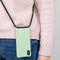 iMoshion Hoesje Geschikt voor iPhone 11 Hoesje Met Koord - iMoshion Color Backcover met koord - Groen