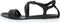 ECCO Simpil - Platte sandalen - Klittenbandsluiting - Zwart - Maat 39