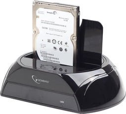 Gembird HD32-U3S-2 - Dock - USB 3.0 10x sneller dan 2.0 - Zwart