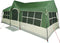 vidaXL - Kampeertent - met - Vensters - Groen - voor - 12 - Personen - - - Waterdicht