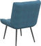 vidaXL - Relaxstoel - 64x74x84 - cm - fluweel - blauw