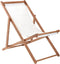 Tuinstoel - Strandstoel - Lounge Stoel - beige