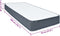 vidaXL - Boxspringmatras - 200x70x20 - cm - stof