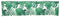 vidaXL - Ligbedkussen - Bladerenpatroon - 150x40x8 - cm - Oxford - Stof
