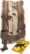 Pennenetui met 2 vakken Jurassic World Dominion Bruin (21 x 8 x 6 cm)
