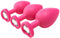 Dream Toys Buttplug FLIRTS ANAL TRAINING KIT GEM STONE Roze