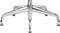 Feel Furniture - Vaste voeten voor bureaustoel (set van 5 stuks)
