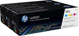 HP 131A - Originele Tonercartridge - 3 kleuren - (3-pack)