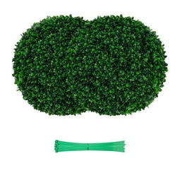 Coast - Kunstmatige buxusbollen - 52 cm UV-bestendig - Groen (2 stuks)
