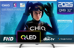 CHiQ L32QM9G - Smart TV 32 Inch - QLED FHD - Google TV - Dolby Audio (2025)