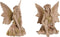 Decoratieve figuren Home ESPRIT Bruin Fee 22,5 x 20 x 23 cm (2 Stuks)