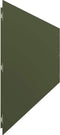 vidaXL - Gazonranden - 20 - st - 25x103 - cm - koudgewalst - staal - olijfgroen