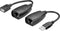 Wentronic - USB extender over ethernet - 40m - Zwart