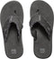 Quiksilver Monkey Abyss - Heren Slippers - EVA tussenzool - Black/Black/Brown - Maat 45