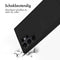 Accezz Galaxy S22 Ultra - Premium Leather Card Slot Backcover - Echt Nappa leer - Zwart