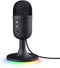 Trust GXT 234P Yunix - USB-gamingmicrofoon - Cardioïde opname - RGB verlichting