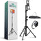 Serve Tablet Standaard - Tripod Statief - Draagtas & Bluetooth Remote - Aluminium - Zwart