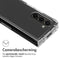 iMoshion Hoesje Geschikt voor Samsung Galaxy Z Fold 5 Hoesje Siliconen - iMoshion Shockproof Case - Transparant