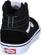 Vans YT Ward Hi - Hoge sneakers - Suede/Canvas - Black/White - Maat 38