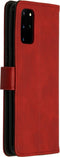 iMoshion Hoesje Geschikt voor Samsung Galaxy S20 Plus Hoesje Met Pasjeshouder - iMoshion Luxe Bookcase - Rood