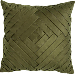Dutch Decor PHILLY - Kussenhoes velvet 45x45 cm - Chive - groen - met rits