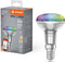 LEDVANCE SMART LED R5- Spotlamp met WiFi-technologie, Socket E14, RGB-kleuren en lichtkleurige veranderbare, reflectielamp als vervanging voor conventionele 4-W-gloeilampen, controleerbaar met Alexa, Google & App
