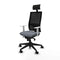 Bureaustoel met hoofdsteun Piqueras y Crespo 4B066N1 Grijs