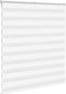 vidaXL - Zebra - Blind - 120x100 - cm - stofbreedte - 115,9 - cm - polyester - wit