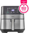 Inventum GF500HLD - Airfryer - 5 liter - 80 tot 200 graden - PFAS vrij - 1700 watt - Zwart/Zilver