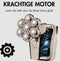 Sansbeauté® SkullSharp PRO MAX - 6-in-1 Scheerapparaat - Elektrisch Nat & Droog Scheren - Goud