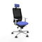 Bureaustoel Piqueras y Crespo 4B086G2 Licht Blauw