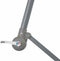vidaXL - Zweefparasol - met - aluminium - paal - 350 - cm - bordeauxrood