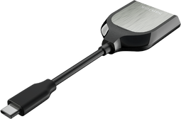 Sandisk Extreme Pro - SD UHS-II USB Type-C Kaartlezer - Hoge overdrachtssnelheden - Zilver